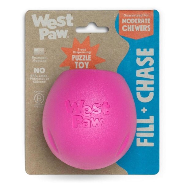 Rumbl Dog Toy (Hot Pink) - Small