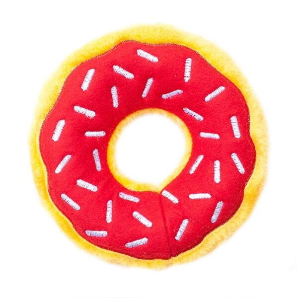 Donutz Dog Toy - Cherry
