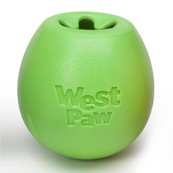 Rumbl Treat Dispensing Dog Toy (Green) - Large