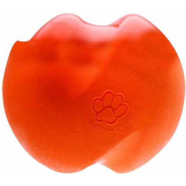 Jive Zogoflex Fetch Ball Tough Dog Toy - Small - Orange