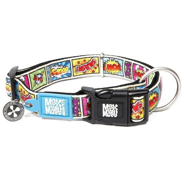 Smart ID Dog Collar (Comic) - Large
