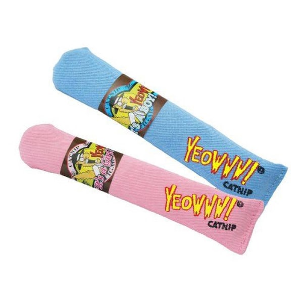 Catnip Toy, "It's a Boy!" Blue Cigar
