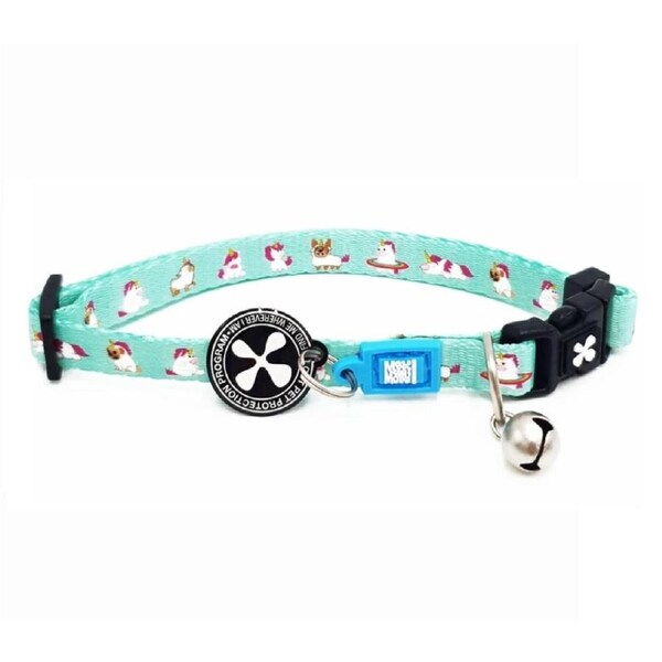 Smart ID Cat Collar (Unicorn)