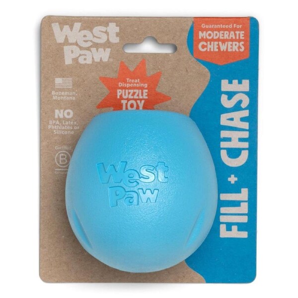 Rumbl Dog Toy (Aqua Blue) - Small