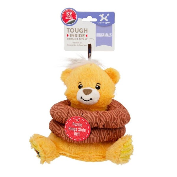 Ringamals Plush Puzzle Dog Toy - Bear