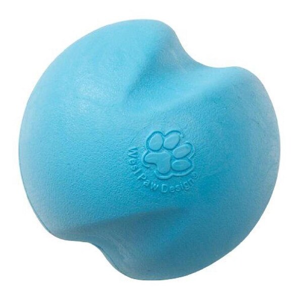 Jive Zogoflex Fetch Ball Tough Dog Toy - Small - Blue