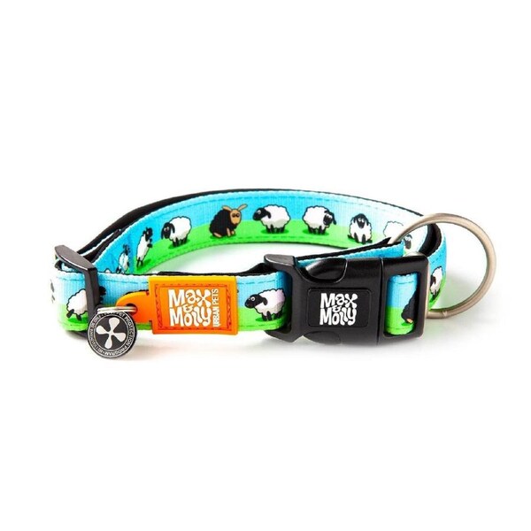 Smart ID Dog Collar (Black Sheep) - Small