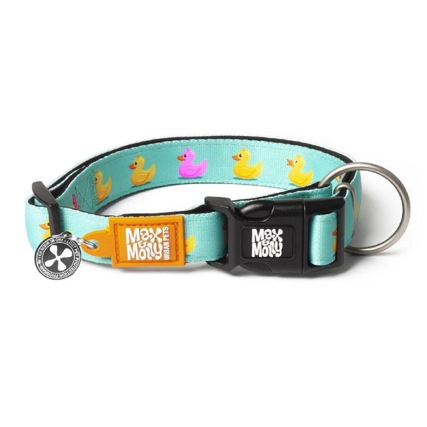 Smart ID Dog Collar (Ducklings) - Medium