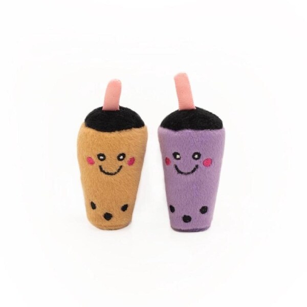 ZippyClaws NomNomz Cat Toy (Milk Tea and Taro)