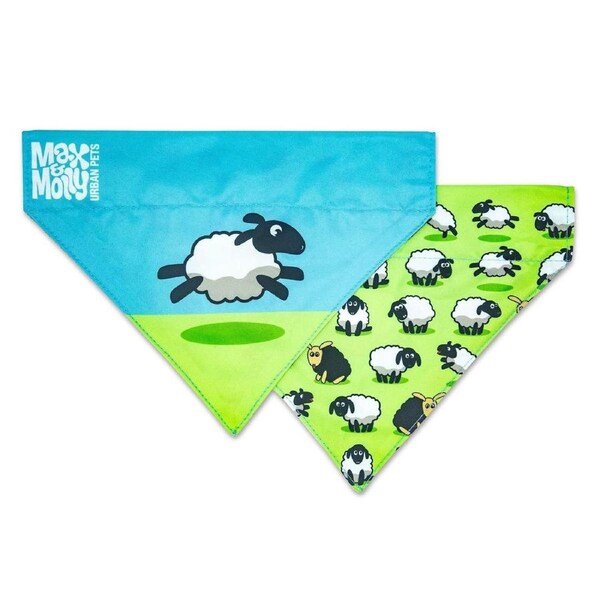 Bandana for Cats & Dogs (Black Sheep) - Large