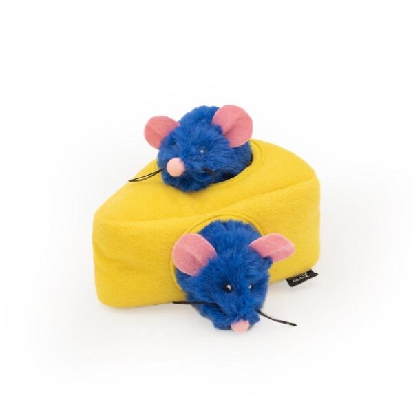 ZippyClaws Burrow Cat Toy (Mice 'n Cheese)