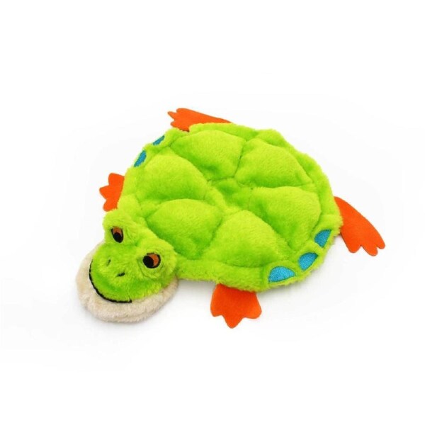 Squeakie Crawler Plush Squeaker Dog Toy (Toby the Tree Frog)