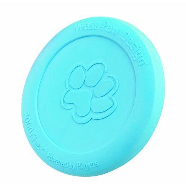 Zisc Flying Disc Fetch Dog Toy - Small - Blue