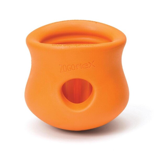 Toppl Treat Dispensing Dog Toy (Orange) - Large