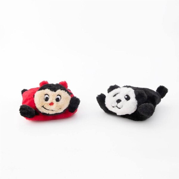 Squeakie Pads, 2 Pack (Ladybug, Panda)