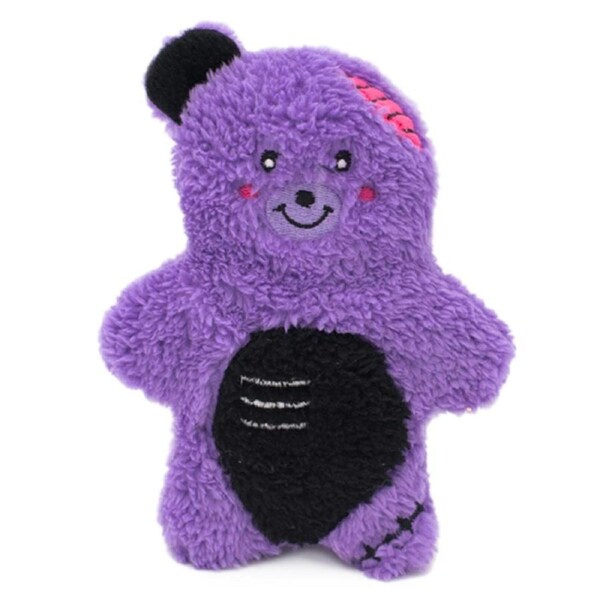 Halloween Bonez Zombie Bear Squeaker Dog Toy
