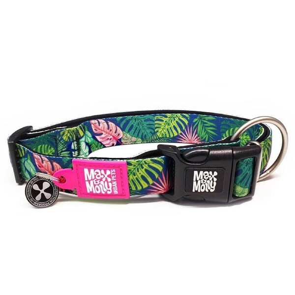 Smart ID Dog Collar (Tropical) - Medium
