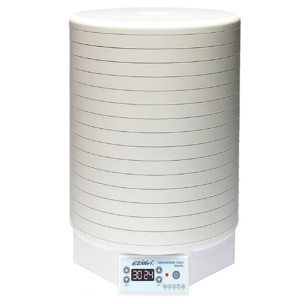 EziDri Snackmaker FD500 Digital Food Dehydrator / Food Dryer with 15 Trays