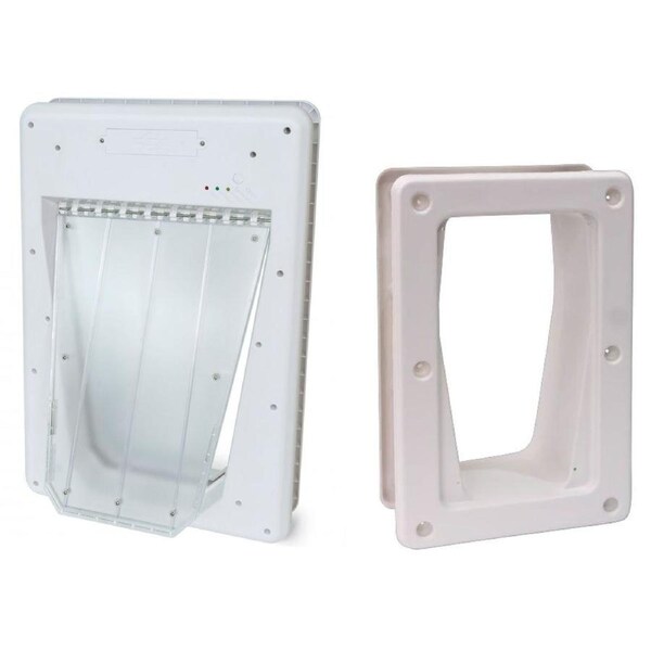 PetSafe Electronic Large SmartDoor Dog Door Wall Conversion Kit & SmartKey