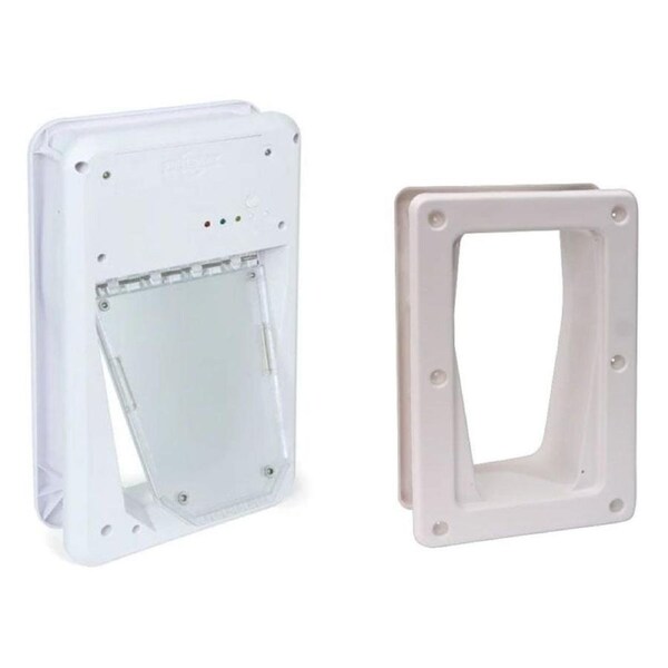 PetSafe Electronic Small SmartDoor Dog Door + Wall Conversion Kit & SmartKey