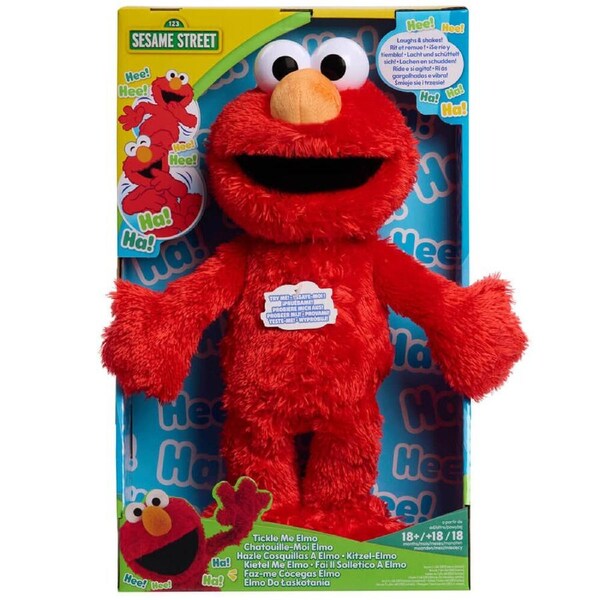 Sesame Street Animated Tickle Me Elmo 35cm Plush