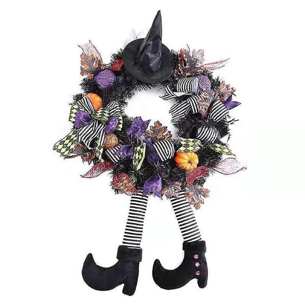 JOYBUY Halloween Wreath – Door Hanging Decoration for Home & Party Supplies