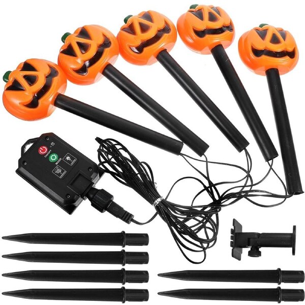 JOYBUY Solar Pumpkin Lantern Lights – Outdoor Halloween Decoration