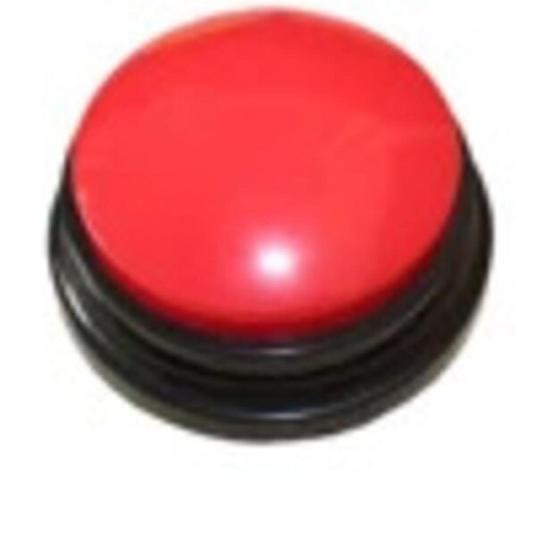 suitable for kommunikationsknapp för hund,ljudbox,valp talande leksak,inspelningsenhet,interaktivt verktyg (röd)