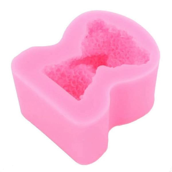 3D Cute Bear Shape Silicone Mould Fondant Cake Baking Cupcakes Tool DIY Soap Mold