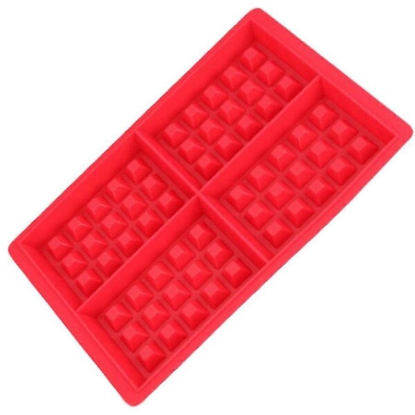 Premium Silicone Square Shape Waffle Maker for Kids DIY Cake Mold