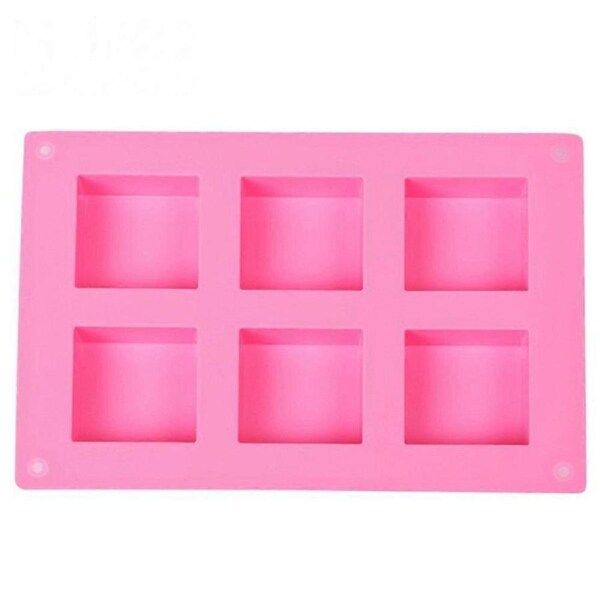 Premium Silicone Square Shape Environmental Maker for Kids DIY Cake Mold