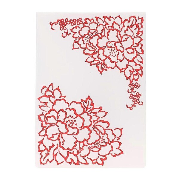 DIY Baking Mold Embossing Templates Flower Animal Christmas Feather Decorating Mould 13#