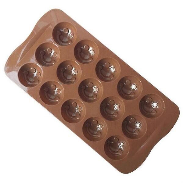 5pcs/Set 15 Cavities Silicone Mold for Chocolate Cake Decor Biscuit Maker Mould Kitchen Tool