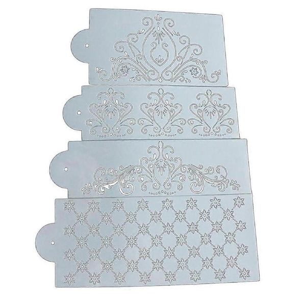 PVC Mat Lace Cake Fondant Flower Pattern Sugar Lace Mold