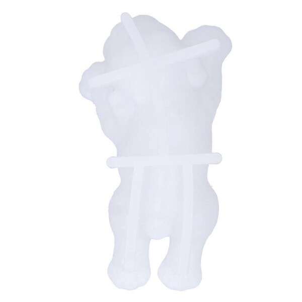 Cute Dog Model Cake Mold Ice Cream Bread Mousse Chocolate Mould Kitchen DIY ToolsWhite