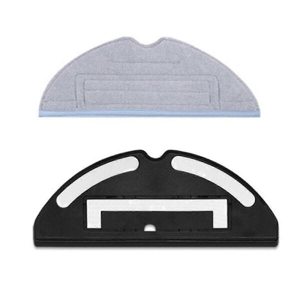 For S7 / T7S / T7S PLUS Robot Vacuum Mop Bracket Vibration Mop Rack with Mop Pad Accessories