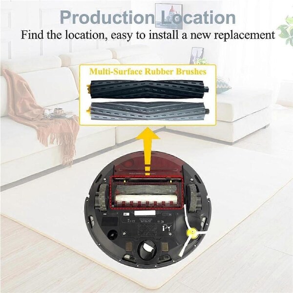 Filters Main Side Brushes for 800 900 Series 805 864 871 891 960 961 964 980 Vacuum Cleaner Replace