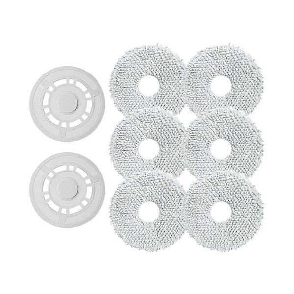 For B101CN/ S10 S10 Pro Robot Vacuum Cleaner Washable Mop Rags Mop Cloth Stents Spare Parts