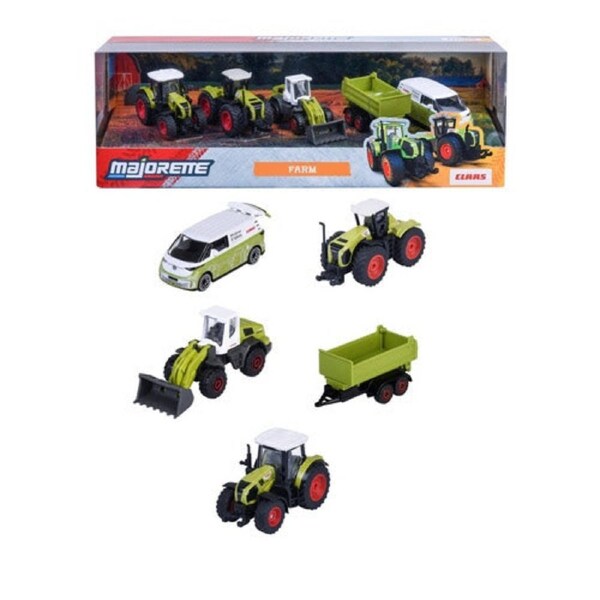 Majorette - Claas Farm 5 Pieces Gift Pack
