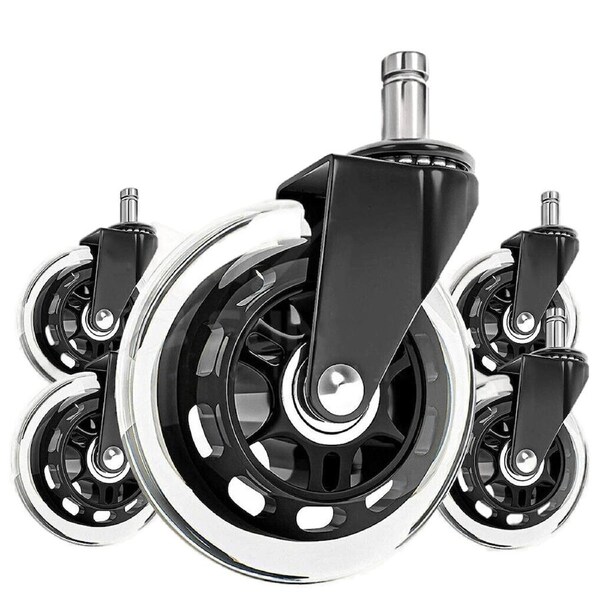 Rollerblade Caster Grip 5pcs Replacement Office Chair Wheels