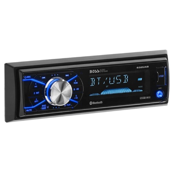 Boss Audio 632UAB Car Stereo Single Din Bluetooth Black