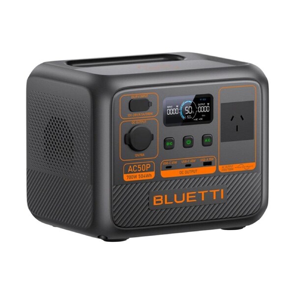 Bluetti AC50P Portable Power Station - 700W 504Wh