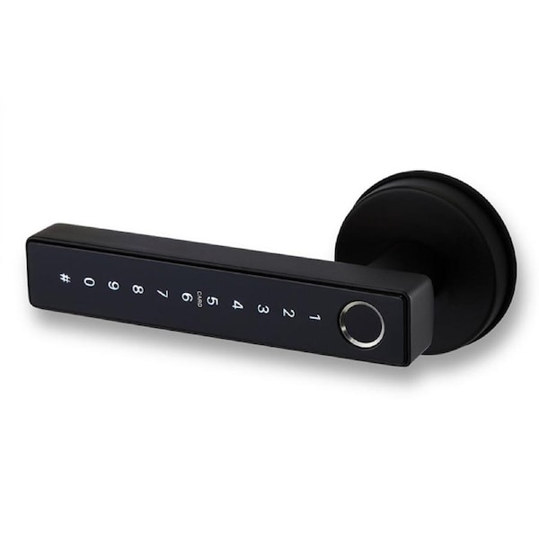 Auslock Novo Series N25 Door Handle Smart Lock - Black