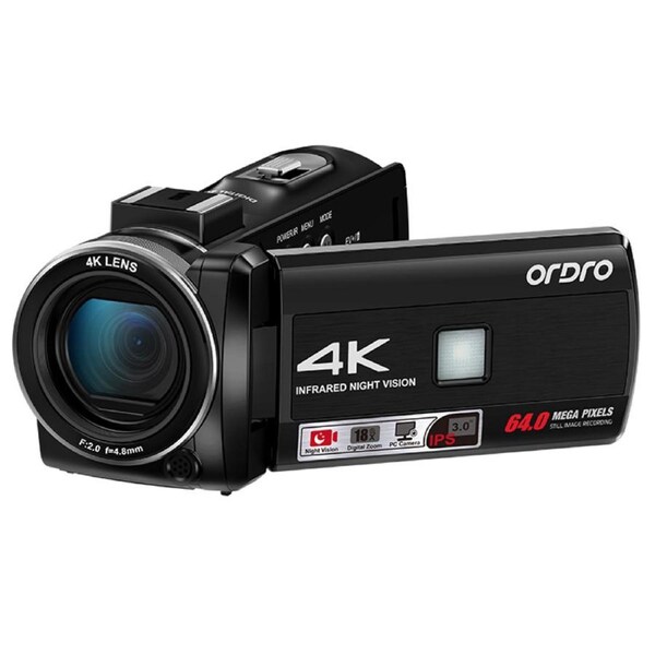 ORDRO HDR-Z36 4K Digital Video Camera Camcorder
