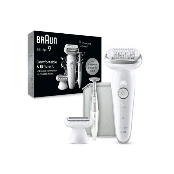 Braun SES9-241 Silk-epil 9 Wet & Dry Epilator - Silver