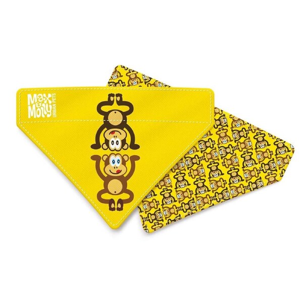 Bandana for Cats & dog's (Monkey Maniac) - Large