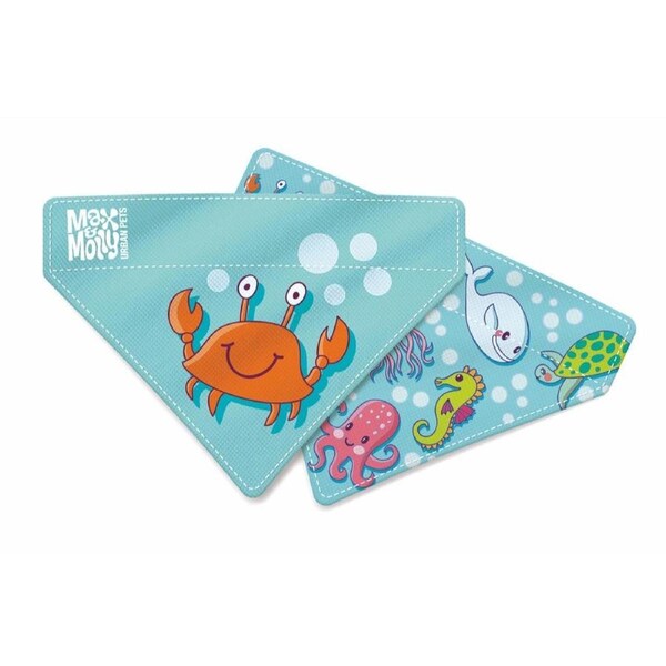 Bandana for Cats & dog's (Blue Ocean) - Small