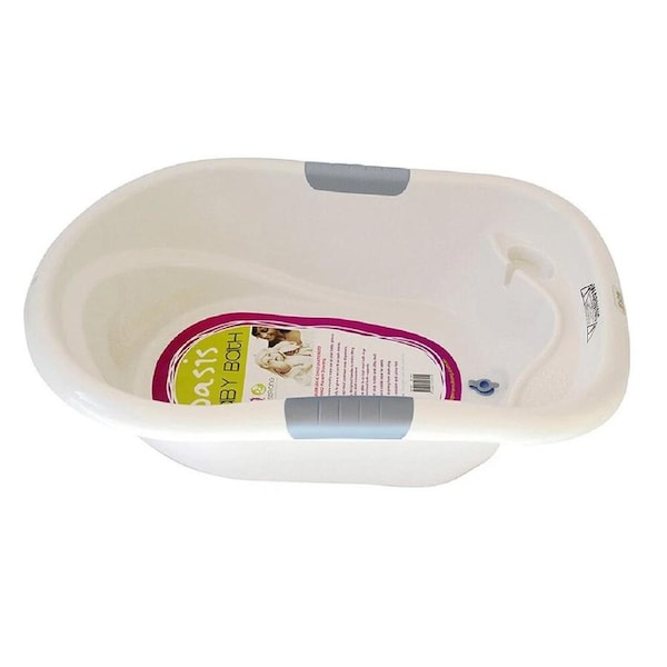 Roger Armstrong Oasis Baby Bath Infant/Toddler Shower Bathing/Shower Tub WHT 2+