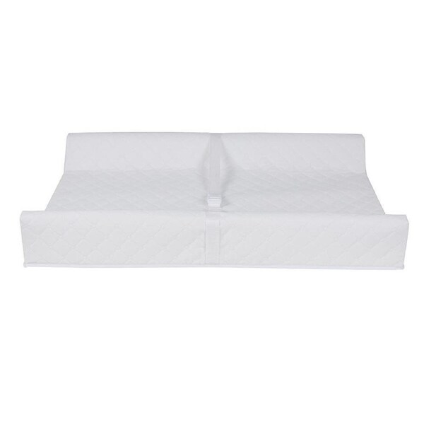 Childcare 75cm Universal Change Pad w/ Safety Strap for Change Table 0m+ White