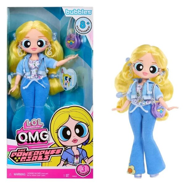 LOL Surprise! OMG The Powerpuff Girls Doll - Bubbles